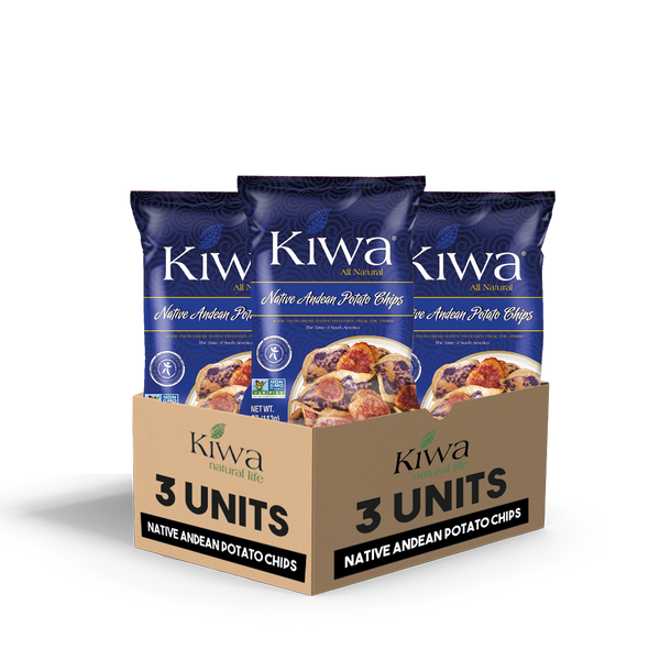 Native Andean Potato Chips | Colorful & Crunchy Natural Snack – Kiwa